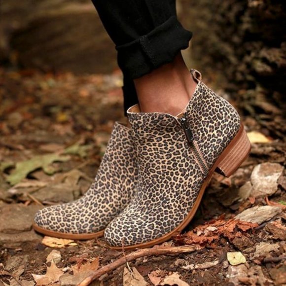 Lucky Brand Shoes - Lucky Brand Leopard Basel Ankle Boots Size 10M